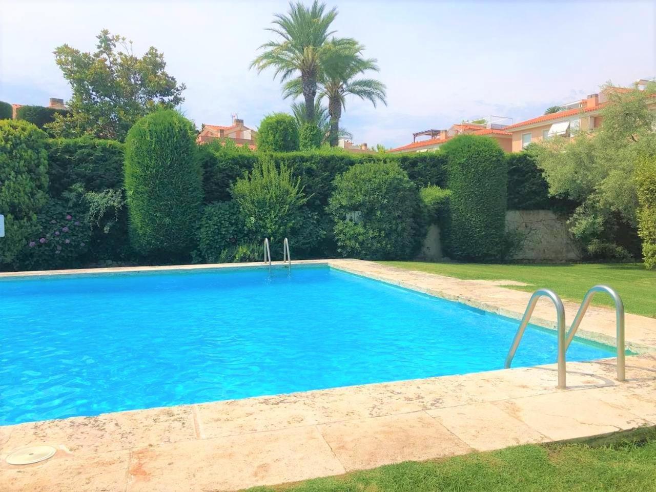 Apartamento En Platja Sant Pol S'Agaro Con Pisicina Y Jardin Sant Feliu de Guíxols Dış mekan fotoğraf
